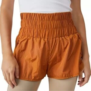 FP Movement Russet Orange The Way Home Shorts -medium *SEE NOTES*